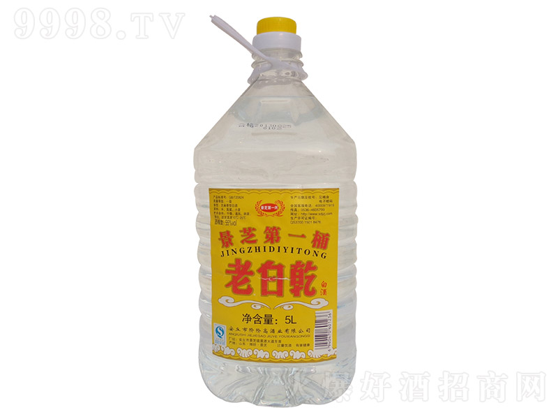 ��֥��һͰ�ϰ׸ɾ� ֥�����Ͱ׾ơ�55�� 5000ml��