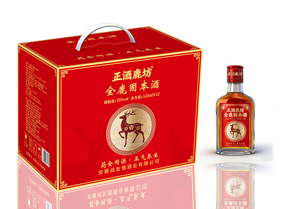 正酒鹿坊全鹿固本酒【125ml 35%vol】